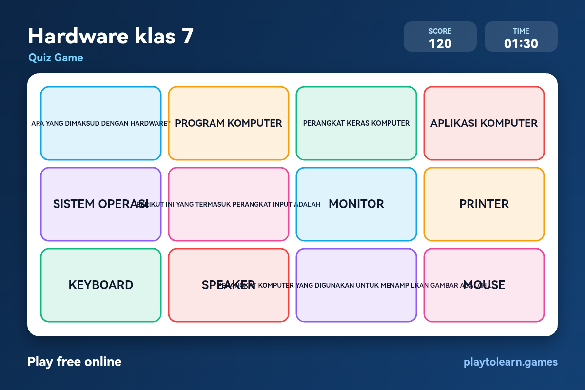 💼 jobs and occupations quiz game — printable worksheet preview — for 7th Grade