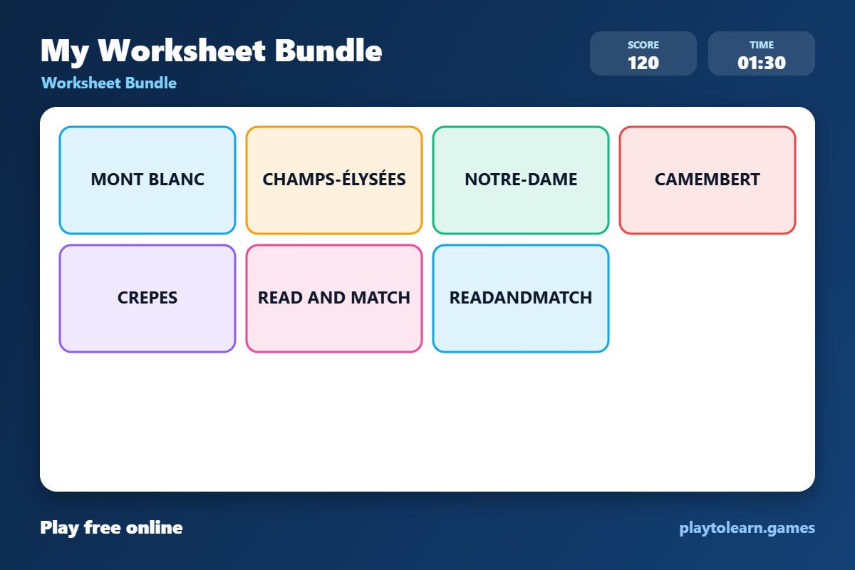 π Accessories worksheet bundle β printable worksheet preview β for 5th Grade