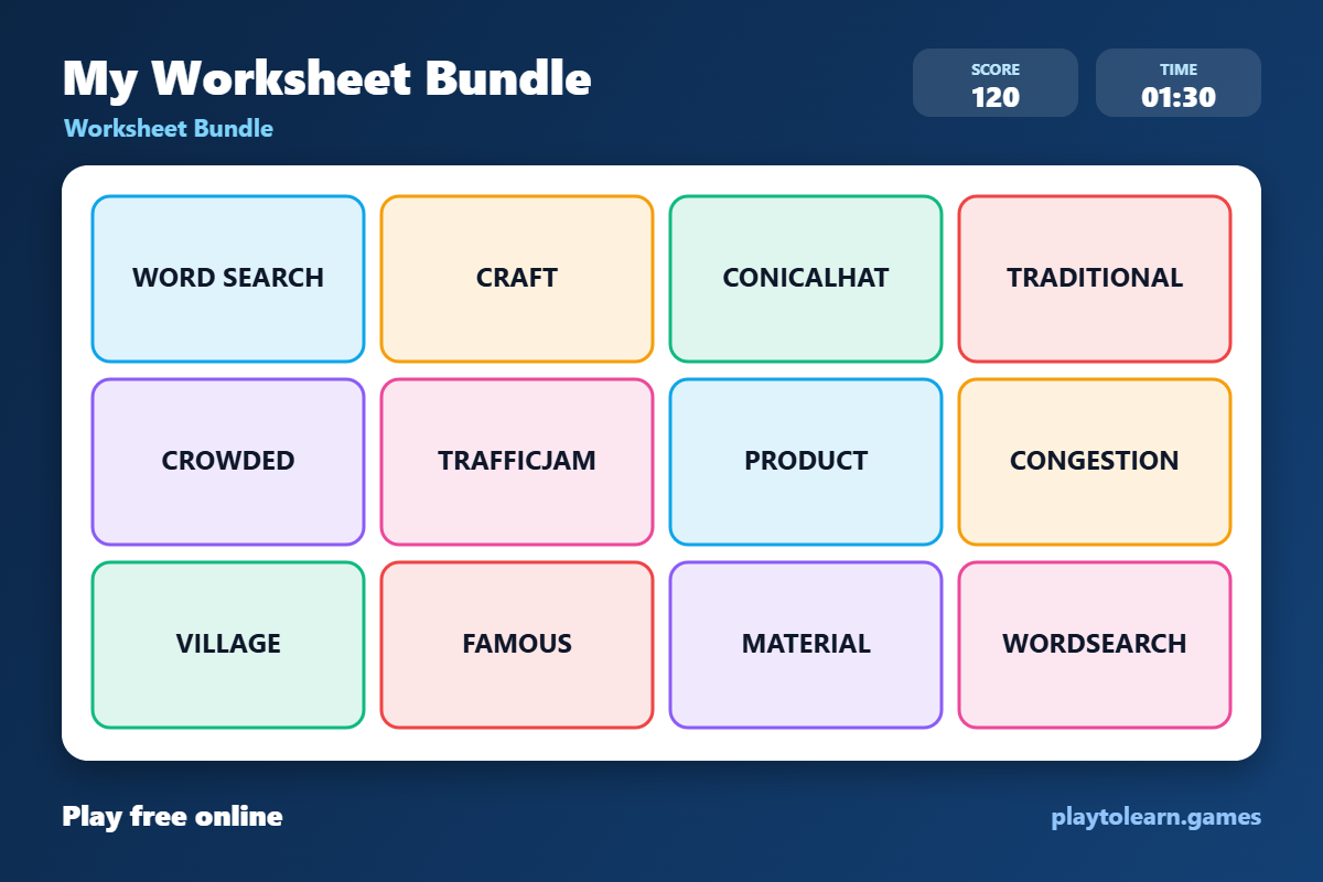 🎨 Art & Creativity worksheet bundle — printable worksheet preview — for 9th Grade